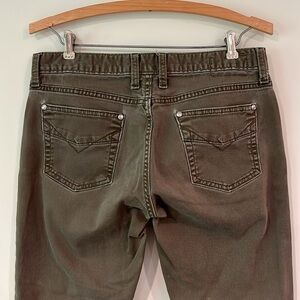 GAP Vintage Women’s 8 Regular Original Low Rise Gray Denim Crop Capri Jeans